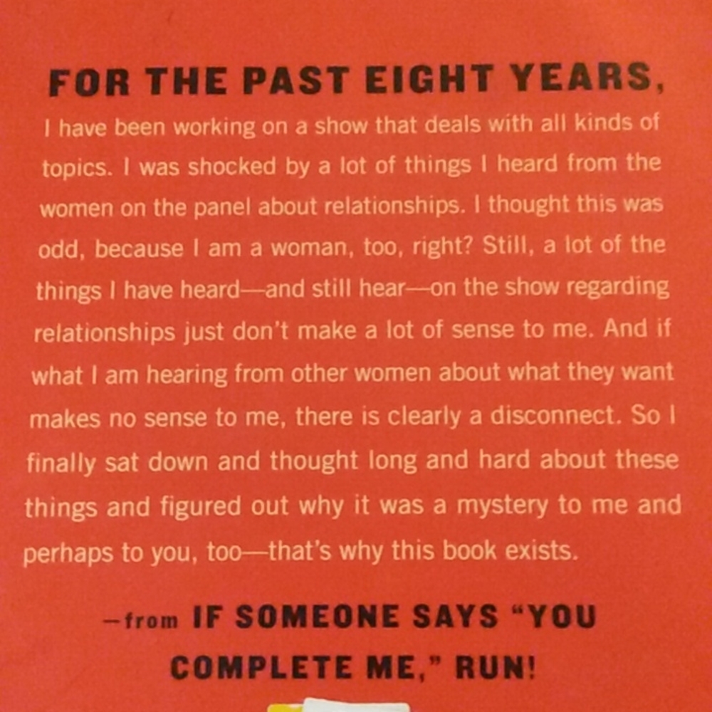 IF SOMEONE SAYS YOU COMETE ME, RUN!!! WHOOPIS BOOK OF RELATIONSHIPS - Picture 3 of 5